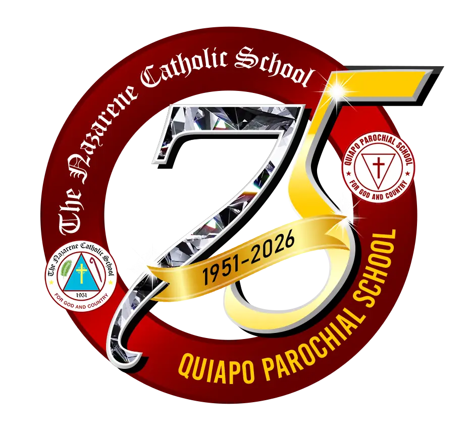 Quiapo Parochial School 75th Anniversary Logo